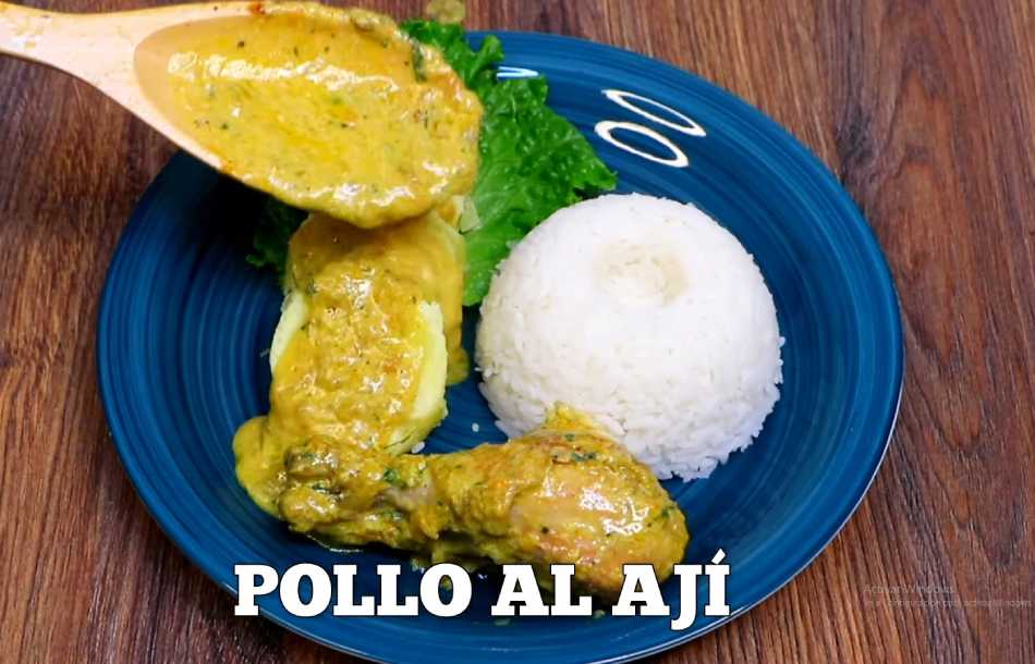 pollo al aji peruano